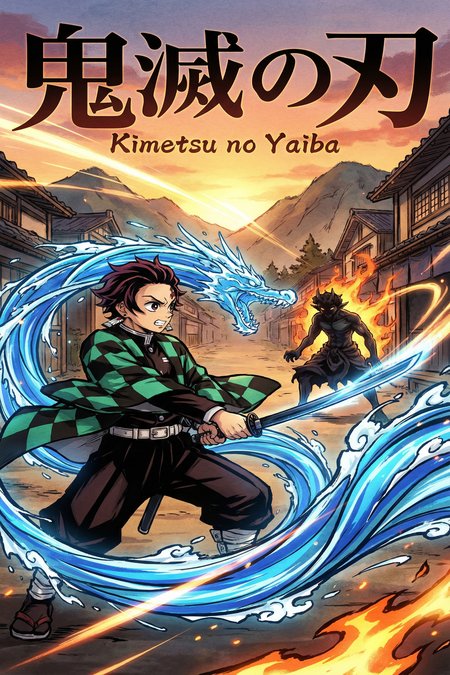 《鬼灭之刃》高清动漫视频海报