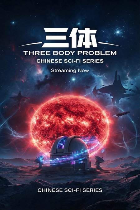 《三体》高清科幻视频海报